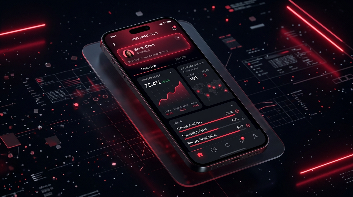 Application mobile terrain et grand public développée par Oxy Development